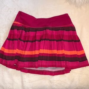 lululemon pleated skirt